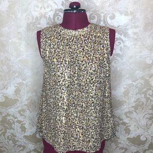 Gold Flaked Blouse